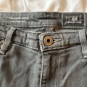 Ag Adriano Goldschmied Charcoal Denim Jeans